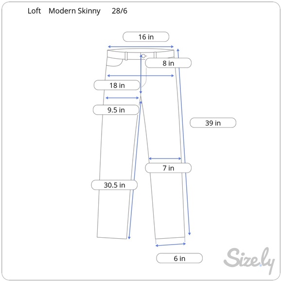 Raspberry Red “Modern Skinny” Jeans { Loft } - Picture 9 of 10